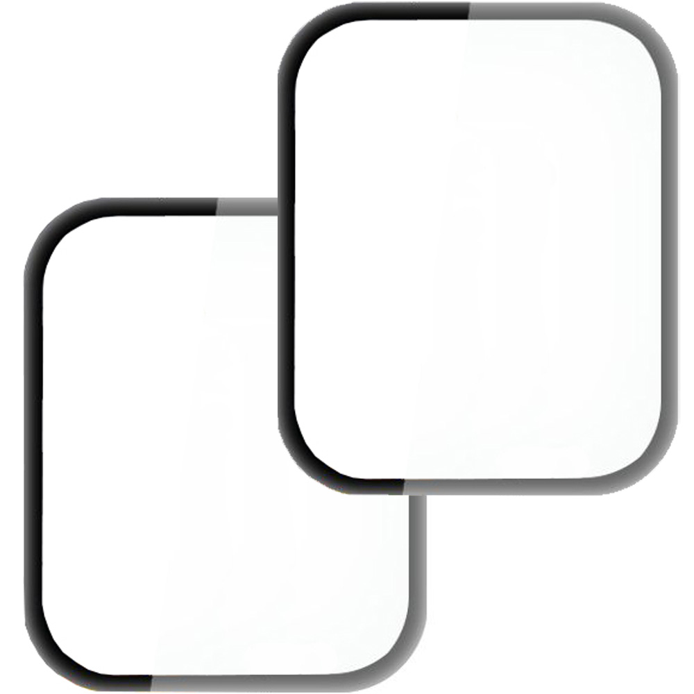 Szkło hybrydowe Tech-Protect Hybrid Fit+ do Xiaomi Redmi Watch 5, 2 sztuki, przezroczyste z czarną ramką